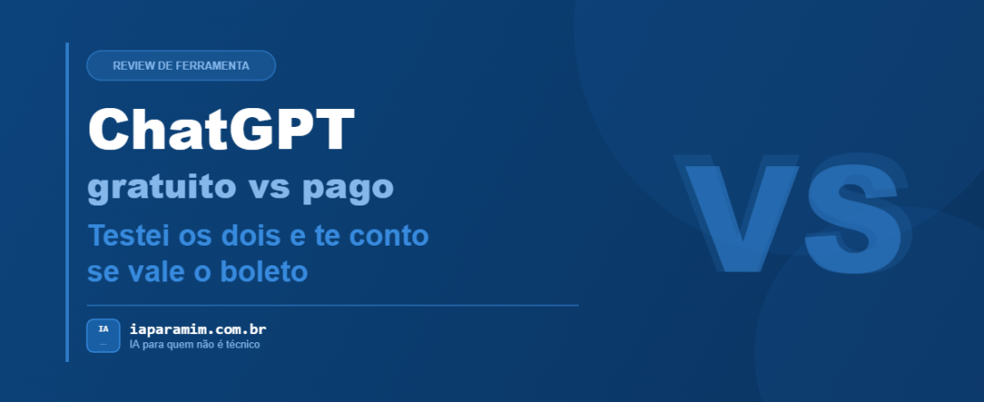 ChatGPT gratuito vs Claude: testei os dois e te conto qual eu prefiro